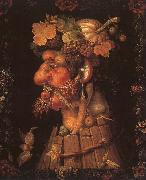 Giuseppe Arcimboldo Autumn oil painting artist